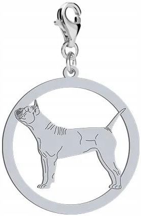 Mejk Jewellery Charms Srebrny Z Psem Chongqing Dog
