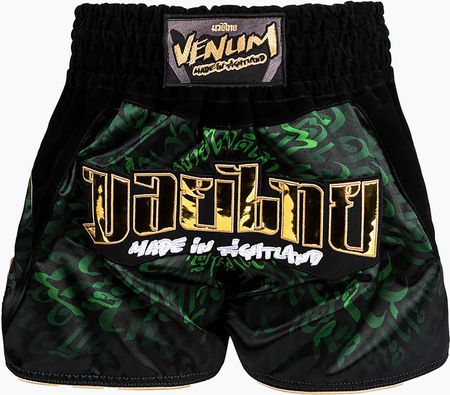 Spodenki Treningowe Venum Attack Muay Thai Black/Green