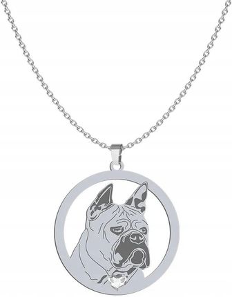 Mejk Jewellery Srebrny Naszyjnik Z Psem Chongqing Dog