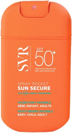 Svr Sun Secure Spray Pocket Nawilżający Kieszonkowy Spf50+ 20ml