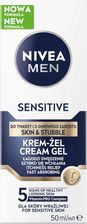 Nivea Nivea Men Sensitive Krem-Żel Do Twarzy I 3-Dniowego Zarostu 50Ml