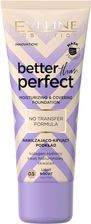 Eveline Cosmetics Better Than Perfect Nawilżająco-Kryjący Podkład Z Formułą No Transfer 0.5 Light Biscuit 30ml