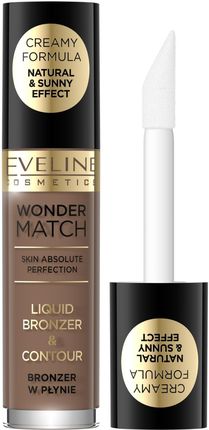 Eveline Cosmetics Wonder Match Bronzer W Płynie Do Twarzy 02 4,5ml