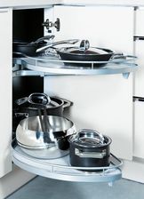 Zdjęcie Peka 05.7027.Kpl S Le Mans Ii Arena Classic 400 Lewy Szary Wysuwane Półki Do Szafki Narożnej - Siedliszcze