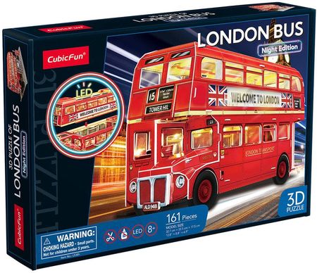 Cubic Fun Puzzle 3D Londyński Autobus