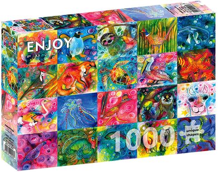 Enjoy Puzzle Królestwo Zwierząt 1000El.