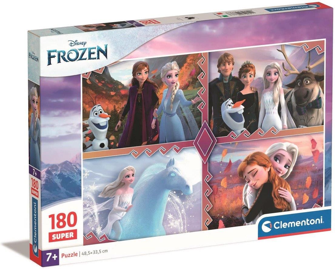 Clementoni Puzzle Super Kolor Frozen 180El. - Ceny i opinie - Ceneo.pl