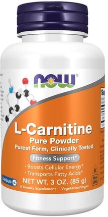 Now Foods L-Carnitine Pure Powder 85 g