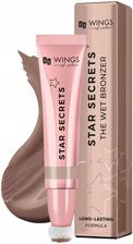 AA WINGS OF COLOR Star Secrets The Wet Bronzer Kremowy Bronzer 01 Light Bronze 13 ml