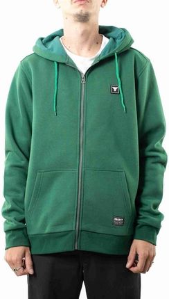 bluza FALLEN - Zip Hoodie Emerald Green/Black (EMERALD GREEN-BLACK) rozmiar: S