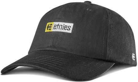 czapka z daszkiem ETNIES - New Box Strapback Black (001) rozmiar: OS