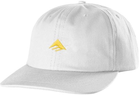 czapka z daszkiem EMERICA - Micro Triangle Hat White (100) rozmiar: OS