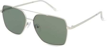 Fielmann BD 557 SUN FA Męskie okulary przeciwsłoneczne, Oprawka: Stal szlachetna, srebrny