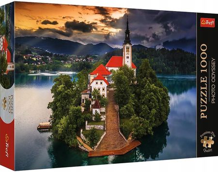 Trefl Puzzle Premium Plus Quality 1000el. Photo Odyssey: Jezioro Bled, Słowenia 10797