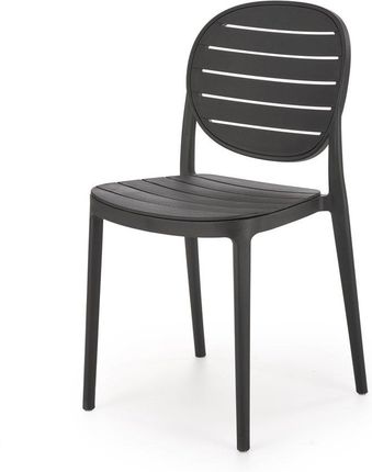 Krzesło ogrodowe K529, meble ogrodowe, czarne
