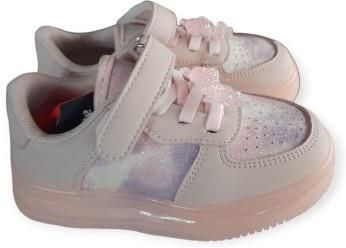 Buty Sportowe Dla dziewczynki Świecące Różowe