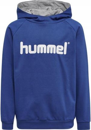 Hummel Niebieska Bluza Z Kapturem Print Logo Vtv HMP__152