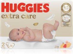 Zdjęcie Huggies Extra Care Size 2 Pieluchy Jednorazowe 3-6Kg 58Szt. - Nowy Dwór Gdański