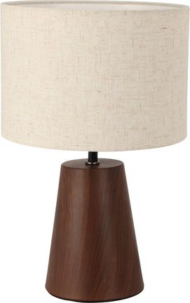 Home Styling Collection Lampka Na Stół Z Materiałowym Kloszem 23x36cm
