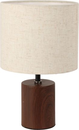 Home Styling Collection Lampka Na Stół Z Materiałowym Kloszem 18x29,5cm