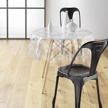 Douceur D'Intérieur Przezroczysty Obrus Z Pcv Soleil Ø 140cm