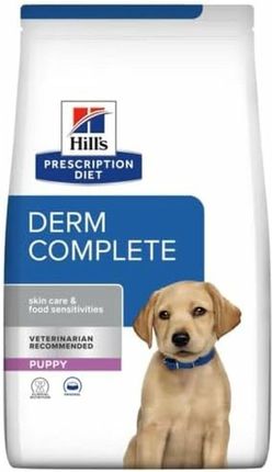 Hill'S Prescription Diet Derm Complete Canine Sucha Karma Dla Psów Z Alergią I Nadwrażliwością Pokarmową 12kg