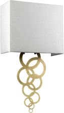 ELSTEAD Lighting - Kinkiet ROSA M E27 - mosiądz/kremowy - ROSA-MEDIUM-AB - Super rabat w koszyku. Negocjuj cenę. Napisz do nas sklep@otolampy.pl. Darm