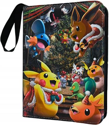 Świąteczny Album Pokemon Na 400 Kart Kolekjonerskich