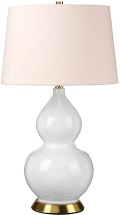 Elstead Lighting Lampa Stołowa Isla E27 Biały/Jasny Róż Islaabtlpink (Islaabtlpink)