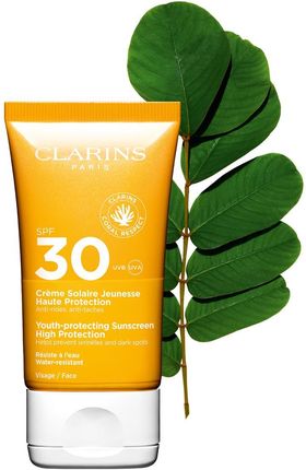 Clarins Youth-Protecting Sunscreen High Protection Krem Do Opalania Twarzy Spf 30 50Ml - zdjęcie 5