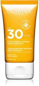 Clarins Youth-Protecting Sunscreen High Protection Krem Do Opalania Twarzy Spf 30 50Ml