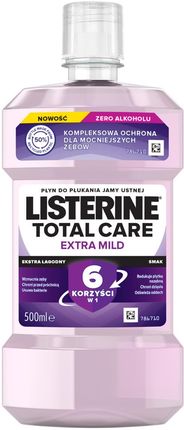 Listerine Total Care Extra Mild Płyn Do Płukania Ust 500Ml