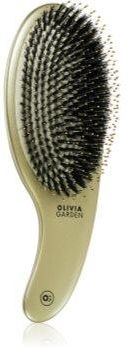 Olivia Garden Expert Curve Board&Nylon Gold Szczotka Do Włosów Z Nylonowymi Włóknami I Włosiem Dzika 1Szt.