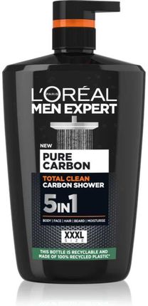L’Oréal Paris Men Expert Pure Carbon Żel Pod Prysznic 5 In 1 1L