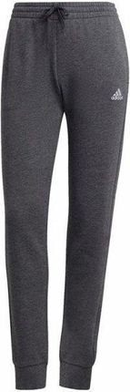 Spodnie damskie adidas Essentials Slim Tapered Cuffed Pant ciemnoszare HA0265