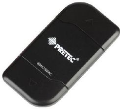 Zdjęcie PRETEC USB 3.0 Combo microSD/ Full Size SD/SDHC/SDXC Card Reader - (PCP110) - Wrocław
