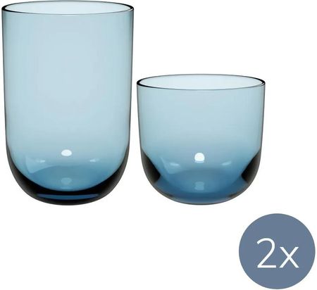 Like. by Villeroy&Boch Zestaw szklanek Glass Ice dla 2 osób