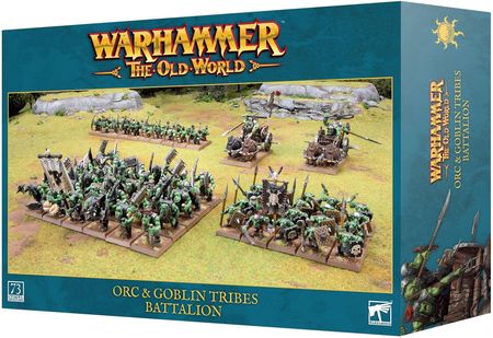 Games Workshop Warhammer The Old World Battalion Orc & Goblin Tribes