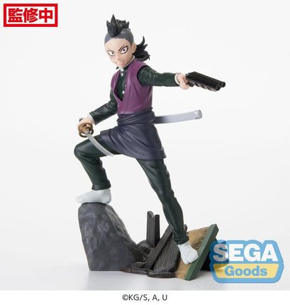 Sega Demon Slayer Kimetsu no Yaiba Xross Link Anime PVC Statue Genya Shinazugawa -Swordsmith Village Arc- 15cm