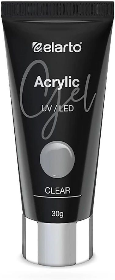 Elarto Akrylożel Transparentny Do Budowania Paznokci Acrylic Gel Clear ...