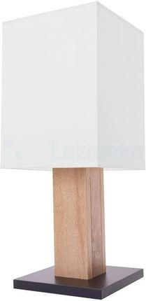 Spot-Light Eleganta Lampa Stołowa Biały, Czarny, Drewno (74529187)