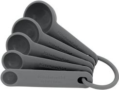 Zdjęcie KitchenAid Komplet 5 miarek kuchennych ciemne szare - Karpacz