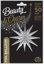Zdjęcie Godan Balon Foliowy Gwiazda 3D Srebrna 50X46Cm - Grodzisk Wielkopolski