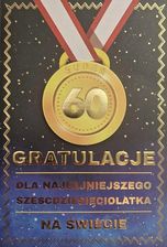 Zdjęcie Yeku Karnet Urodziny 60 Medal Męskie - Maków Podhalański