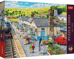 Zdjęcie Trefl Puzzle Premium Plus Quality 1000el. Tea Time: Dworzec kolejowy 10810 - Opole