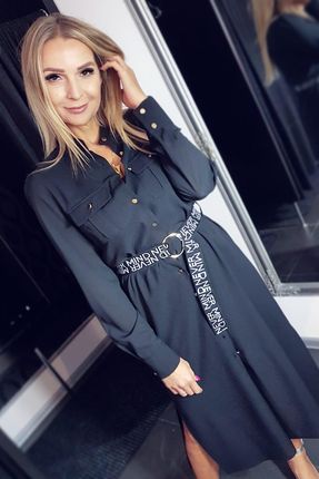 Jersa Sukienka Model Zahara Black