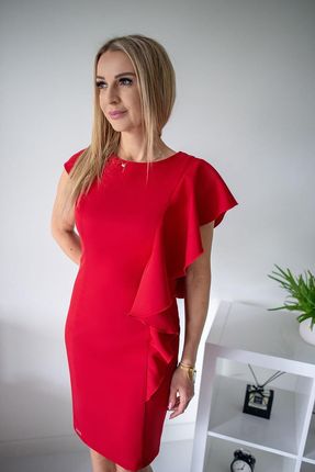 Jersa Sukienka Model Mirrela Red