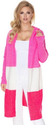 Peekaboo Sweter Kardigan Model 30069 Pink/Fuksja