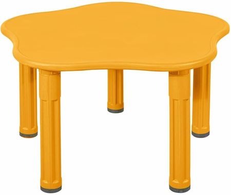 Stolik plastikowy dla dzieci King żółty