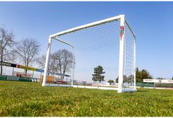 Zdjęcie Nietłukąca Bramka Do Piłki Nożnej Upvc 3,7x2m Pro Z Systemem Zatrzaskowym - Choroszcz